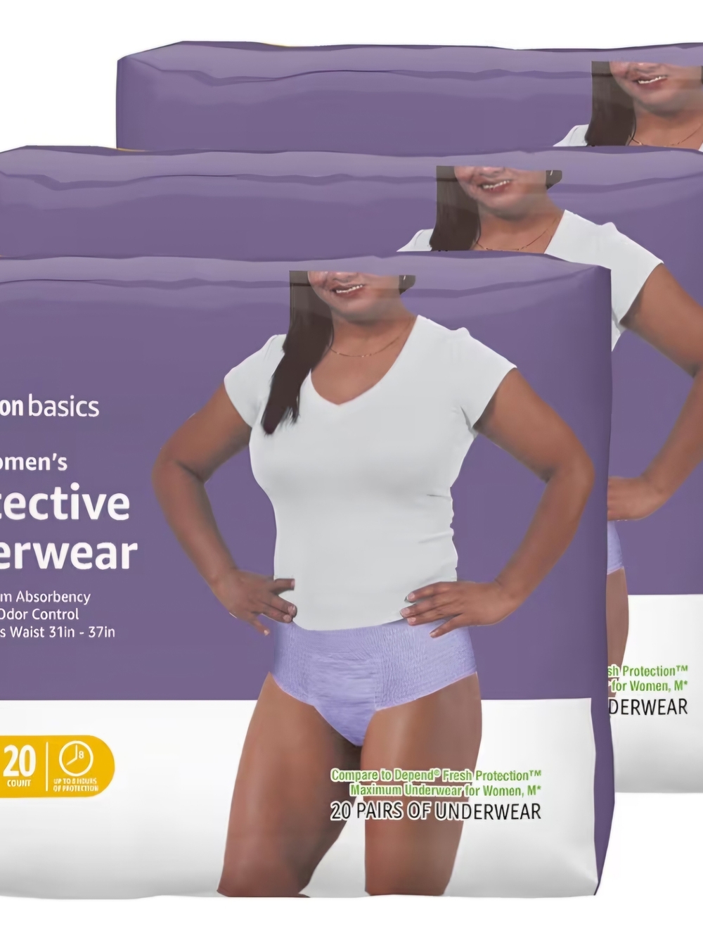 Women's Protective Underwear - Lavender -
